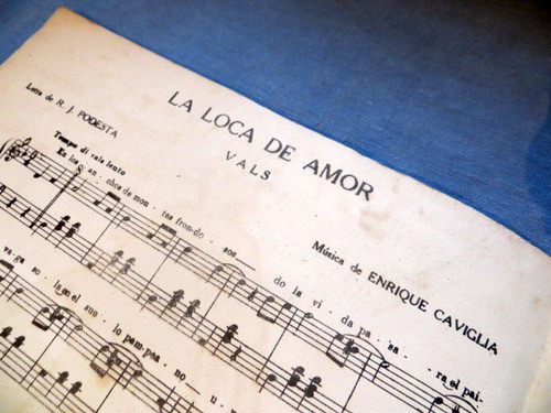 La Loca De Amor R Podesta + E Caviglia Partitura Para Piano 1
