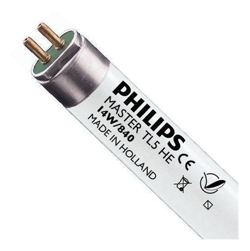 Tubos T5 14w Color 840 4000k Philips /largo 549mm X 20u 0