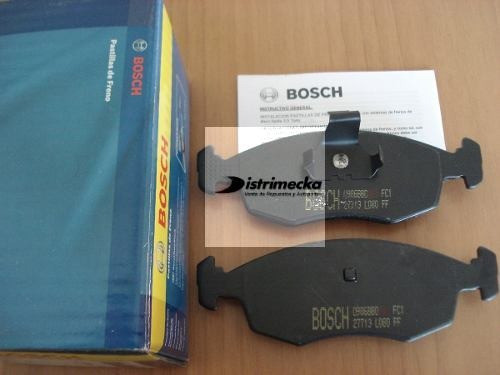 Pastillas De Freno Bosch Fiat Fiorino 1.3 8v  Uno 1.3 Fire 1