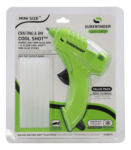 Surebonder Ultra Baja Temperatura Cool Shot Mini Glue Gun, T 0