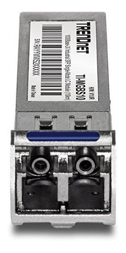 Módulo Lc Industrial Monomodo De Trendnet Sfp A Rj45 (10 Km) 1