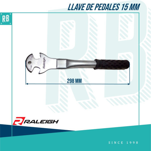 Herramienta Bicicleta Llave Pedales Raleigh 15mm - Racer 1