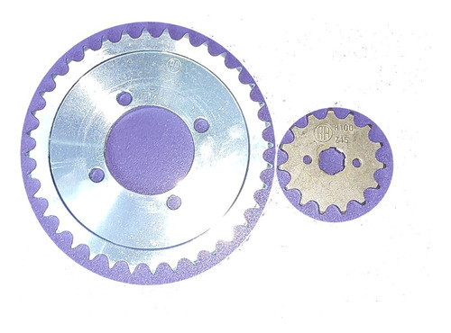 Kit Transmision Honda Wave/gilera 110 Con Cadena Iris  36/15 0