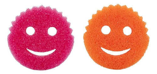 Esponja De Limpieza Con Carita 10 X 4 Cm Pack 2 Unidades 0