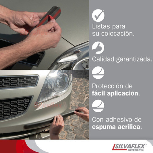 Baguetas Protector Paragolpes Universal 4 Punteras Silvaflex 1