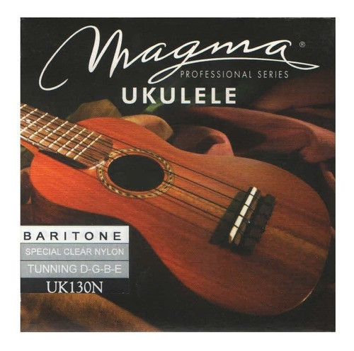 Encordado Ukulele Baritono Cuerdas Nylon Hawai Magma Uk130n 0