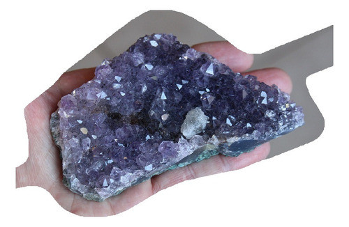 Drusa De Amatista Bellísima Piedra Natural - Largo 11,5 Cms 0