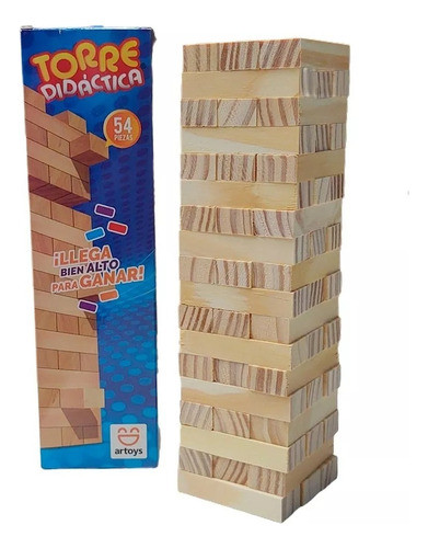 Torre De Madera Didactica Grande Arval - Sharif Express 0