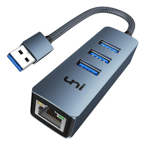 Uni Usb 3.0 A Ethernet Adaptador Gigabit, Concentrador Usb D 0