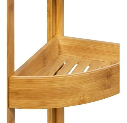 Estanteria Bambu 3 Estantes Accesorio Baño Cocina Cuarto 1