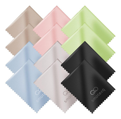 Paquete De 12 Paños De Limpieza De Microfibra De Varios Colo 0