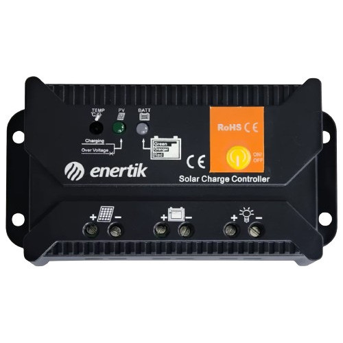 Regulador De Voltaje Para Panel Solar 12v/24v 5a - Enertik 0