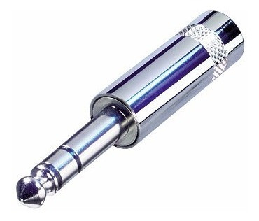 Seetronic St202 - Conector Plug Stereo Metálico Tipo Neutrik 1