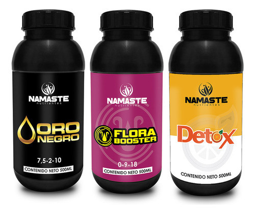 Fertilizantes Cultivo Oro Negro Flora Booster Detox 500ml 0