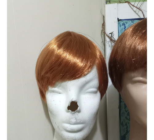 Peluca Naranja Clarito D Cosplay By La Parti Wigs! 1