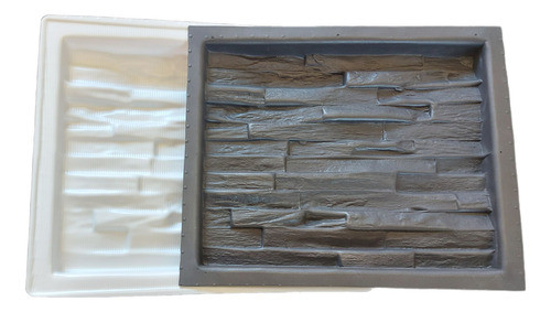 Molde Piedra Serrana De Goma Con Base Plastica 1