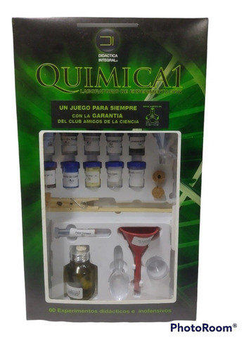 Juego Quimica 1 Didactica Integral Laborator 60 Experimentos 0
