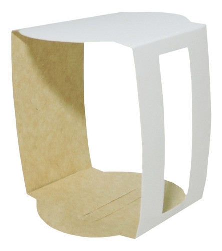 Soporte Para Taza Taz4 X 10u Packaging Blanco Madera 0