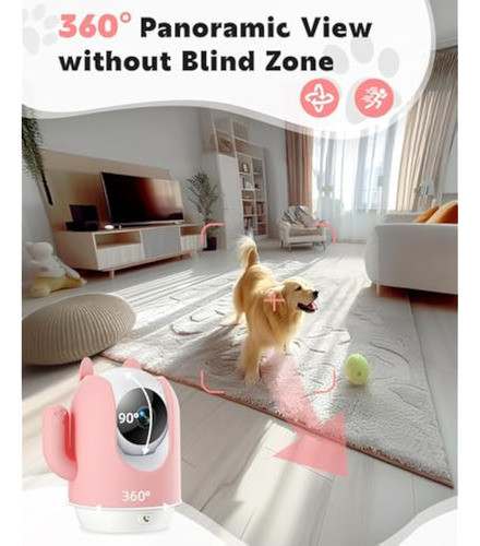 Cámara Para Mascotas, Cámara De Seguridad Interior 1