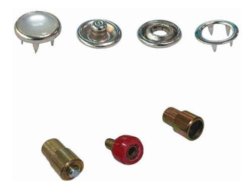 Broches Doble Aro Perla 11mm + Matriz Doble Aro Perla 11 0