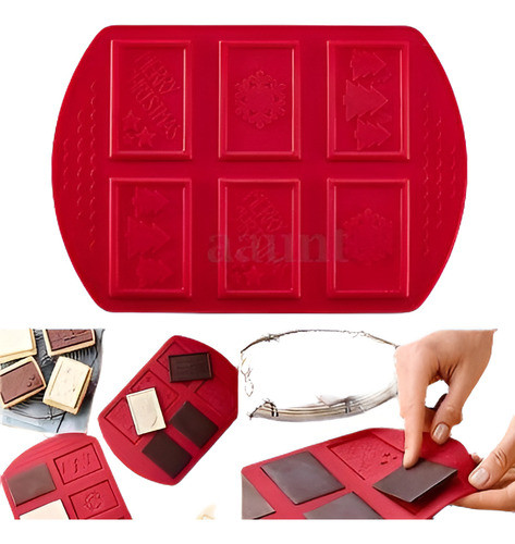 Navidad Navidad De Silicona Molde De La Torta Que Adorna La 0