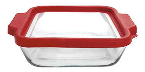 Anchor Hocking 8inchsquare Plato De Hornear De Vidrio Con Ce 0