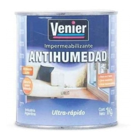 Pintura Antihumedad Venier Impermeabilizante 1lt Original 1