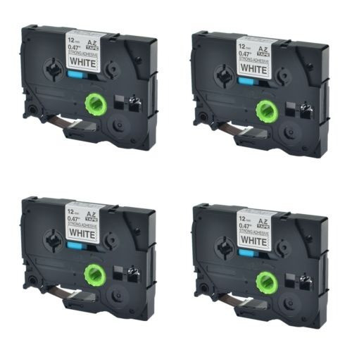 4pk Tzes231 Tzs231 Negro Sobre Cinta De Marca Blanca Para Br 0