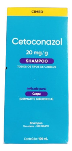 Shampoo (ketoconazol) 100ml 0