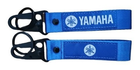 Llavero Cinta Azul Motos Yamaha Mosqueton Moto 1