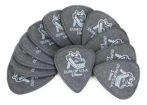 Pack X12 Puas Jim Dunlop 417r Gator Grip 2mm 0