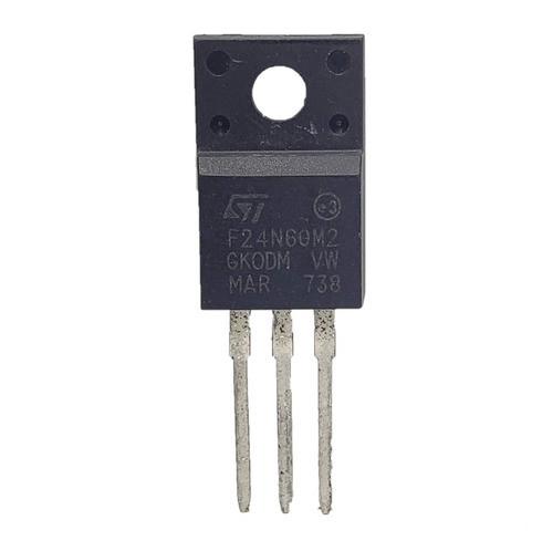 Mosfet Stf24n60m2 24n60m2 600v 18a Canal N To-220 0