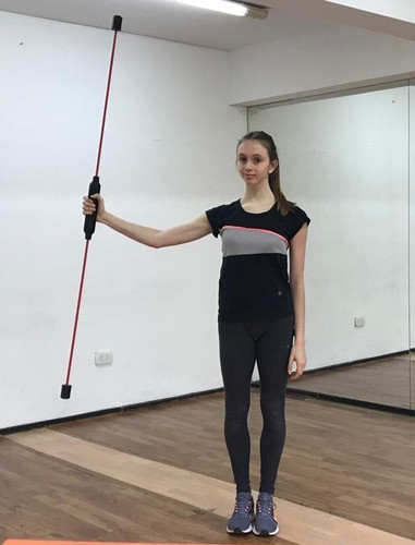 Flexi Bar Barra Vibradora Entrenamiento Abdominales Espalda 1