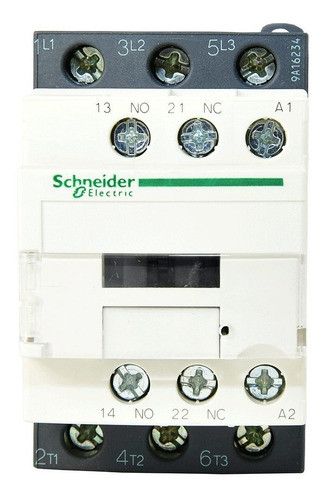 Contactor Tripolar 25a Schneider 1na 1nc 220vca Lc1d25 1