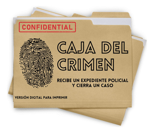 Juego De Detective - Caja Del Crimen - Arganzuela - Digital 0