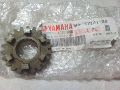 Engranaje Eje Primario 4ta Yamaha Ybr Ttr 125 5hh-e7141-20 1