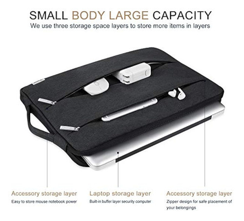 Voova - Funda Para Laptop De 11.6, 13, 13.3, 14 Y 1