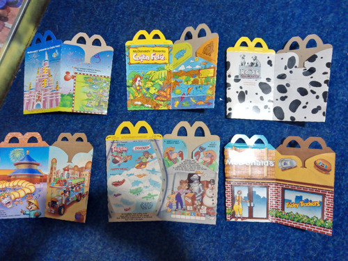 Lote De Cajitas Mcdonald's De Los 90s 0