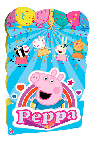 Set Cotillón Cumpleaños Para 20 Niños - Diseño De Peppa Pig 0