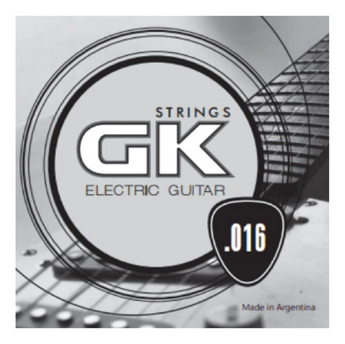 Cuerda Para Eléctrica Gk Tercera .016 - Pack X 12 Unidades 1