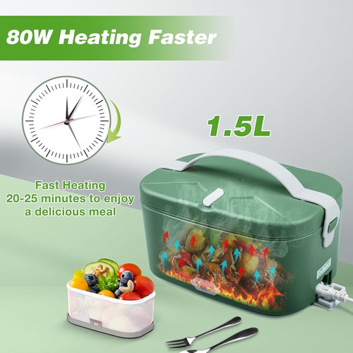 ~? Calentador De Alimentos Trushome Electric Lunch Box, Lonc 1