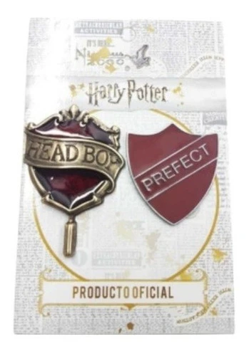 Pins Headboy + Prefecto - Gryffindor - Harry Potter 0