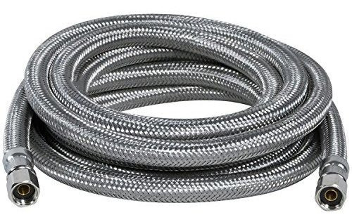 Manguera De Agua Nucleo De Pvc De Acero Inoxidable Trenzado 1