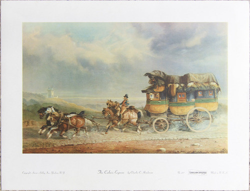 Lámina Carruaje Henderson 43x33cm Nektararte 0