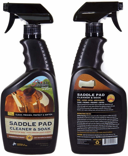 5 Star Equine Horse Saddle Pad Cleaner & Soak - Works On 1