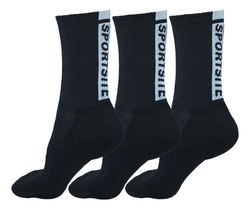 Medias Deportivas 3/4 Futbol Rugby Premium Sportsite Pack X3 0