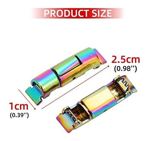 Cordones Magneticos Clips Para Zapatillas - 6 Pcs. - 12 1