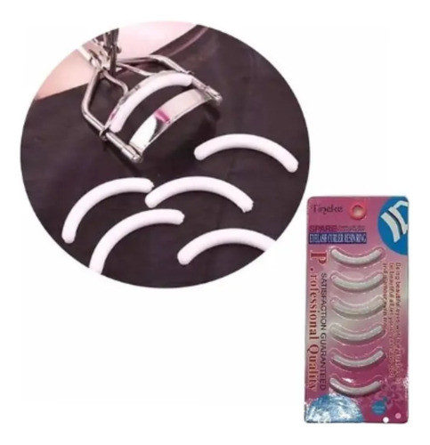 Respuesto De Goma Para Arqueador De Pestañas Pack 6 Unidades 1