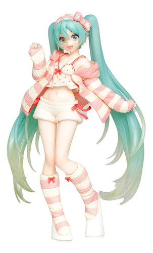 Figura Hatsune Miku Room Wear 19cm Importada Anime Vocaloid 0