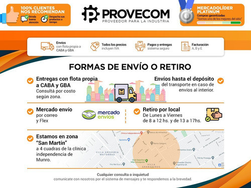 Caño Estructural 50 X 30 X 2,5mm | Barra X 6 Mtrs 1